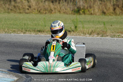 Frédéric OSTIER — 22 & 23/10/2011 : 2ème manche du Trophée Vincent Sanchez à Lavelanet (Photos Antoine Camblor) 2011 — karting
