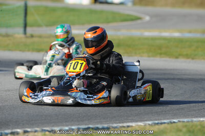 Thierry BOYER — 22 & 23/10/2011 : 2ème manche du Trophée Vincent Sanchez à Lavelanet (Photos Antoine Camblor) 2011 — karting