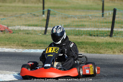 Emmanuel CACHEUX — 22 & 23/10/2011 : 2ème manche du Trophée Vincent Sanchez à Lavelanet (Photos Antoine Camblor) 2011 — karting