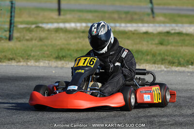 Emmanuel CACHEUX — 22 & 23/10/2011 : 2ème manche du Trophée Vincent Sanchez à Lavelanet (Photos Antoine Camblor) 2011 — karting