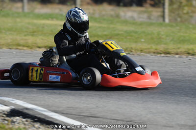 Emmanuel CACHEUX — 22 & 23/10/2011 : 2ème manche du Trophée Vincent Sanchez à Lavelanet (Photos Antoine Camblor) 2011 — karting