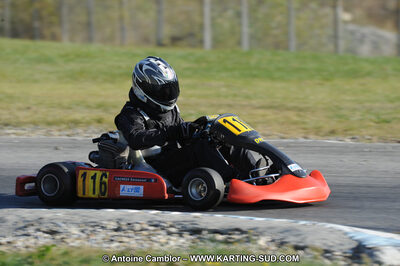 Emmanuel CACHEUX — 22 & 23/10/2011 : 2ème manche du Trophée Vincent Sanchez à Lavelanet (Photos Antoine Camblor) 2011 — karting