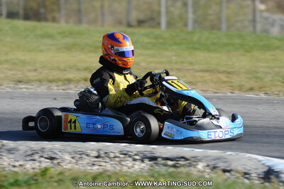 Pierre ECHE — 22 & 23/10/2011 : 2ème manche du Trophée Vincent Sanchez à Lavelanet (Photos Antoine Camblor) 2011 — karting
