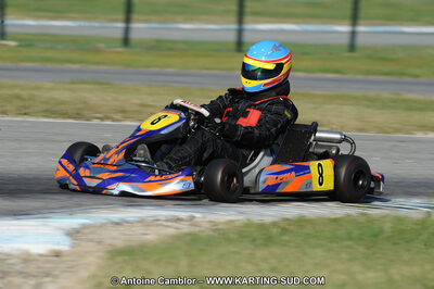 Didier FAURE — 22 & 23/10/2011 : 2ème manche du Trophée Vincent Sanchez à Lavelanet (Photos Antoine Camblor) 2011 — karting
