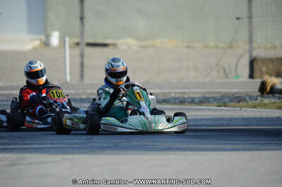 Frédéric OSTIER — 22 & 23/10/2011 : 2ème manche du Trophée Vincent Sanchez à Lavelanet (Photos Antoine Camblor) 2011 — karting
