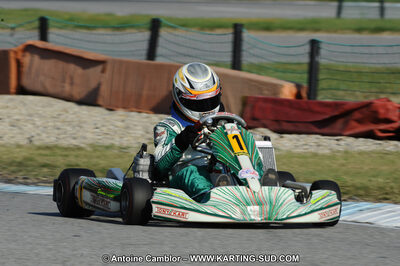 Frédéric OSTIER — 22 & 23/10/2011 : 2ème manche du Trophée Vincent Sanchez à Lavelanet (Photos Antoine Camblor) 2011 — karting