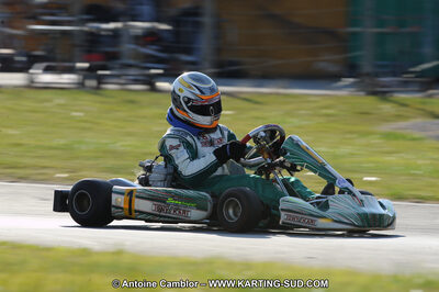 Frédéric OSTIER — 22 & 23/10/2011 : 2ème manche du Trophée Vincent Sanchez à Lavelanet (Photos Antoine Camblor) 2011 — karting