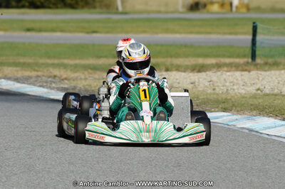 Frédéric OSTIER — 22 & 23/10/2011 : 2ème manche du Trophée Vincent Sanchez à Lavelanet (Photos Antoine Camblor) 2011 — karting