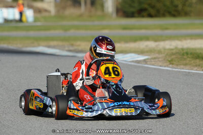 Maxime CHASSAGNE — 22 & 23/10/2011 : 2ème manche du Trophée Vincent Sanchez à Lavelanet (Photos Antoine Camblor) 2011 — karting