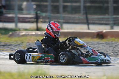 Olivia PAREDE — 22 & 23/10/2011 : 2ème manche du Trophée Vincent Sanchez à Lavelanet (Photos Antoine Camblor) 2011 — karting