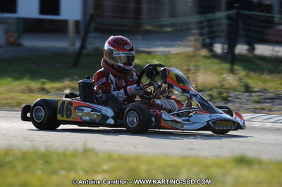 Maxime CHASSAGNE — 22 & 23/10/2011 : 2ème manche du Trophée Vincent Sanchez à Lavelanet (Photos Antoine Camblor) 2011 — karting