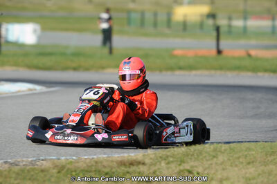 Yoann DARRODES — 22 & 23/10/2011 : 2ème manche du Trophée Vincent Sanchez à Lavelanet (Photos Antoine Camblor) 2011 — karting