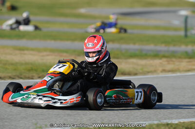 Olivia PAREDE — 22 & 23/10/2011 : 2ème manche du Trophée Vincent Sanchez à Lavelanet (Photos Antoine Camblor) 2011 — karting
