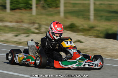 Olivia PAREDE — 22 & 23/10/2011 : 2ème manche du Trophée Vincent Sanchez à Lavelanet (Photos Antoine Camblor) 2011 — karting