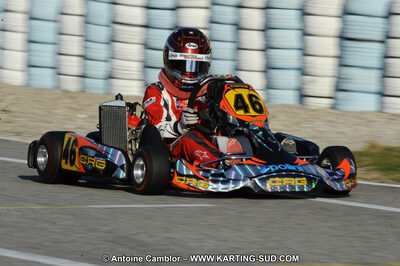 Maxime CHASSAGNE — 22 & 23/10/2011 : 2ème manche du Trophée Vincent Sanchez à Lavelanet (Photos Antoine Camblor) 2011 — karting
