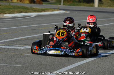 Maxime CHASSAGNE — 22 & 23/10/2011 : 2ème manche du Trophée Vincent Sanchez à Lavelanet (Photos Antoine Camblor) 2011 — karting