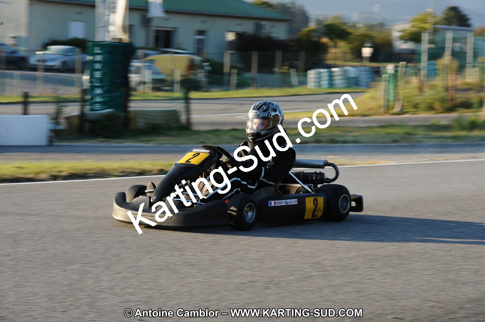 Gary GOUEDAR — 22 & 23/10/2011 : 2ème manche du Trophée Vincent Sanchez à Lavelanet (Photos Antoine Camblor) 2011 — karting