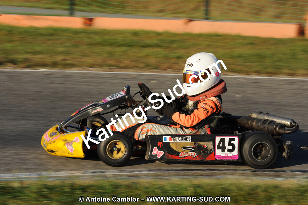 22 & 23/10/2011 : 2ème manche du Trophée Vincent Sanchez à Lavelanet (Photos Antoine Camblor) 2011 — karting
