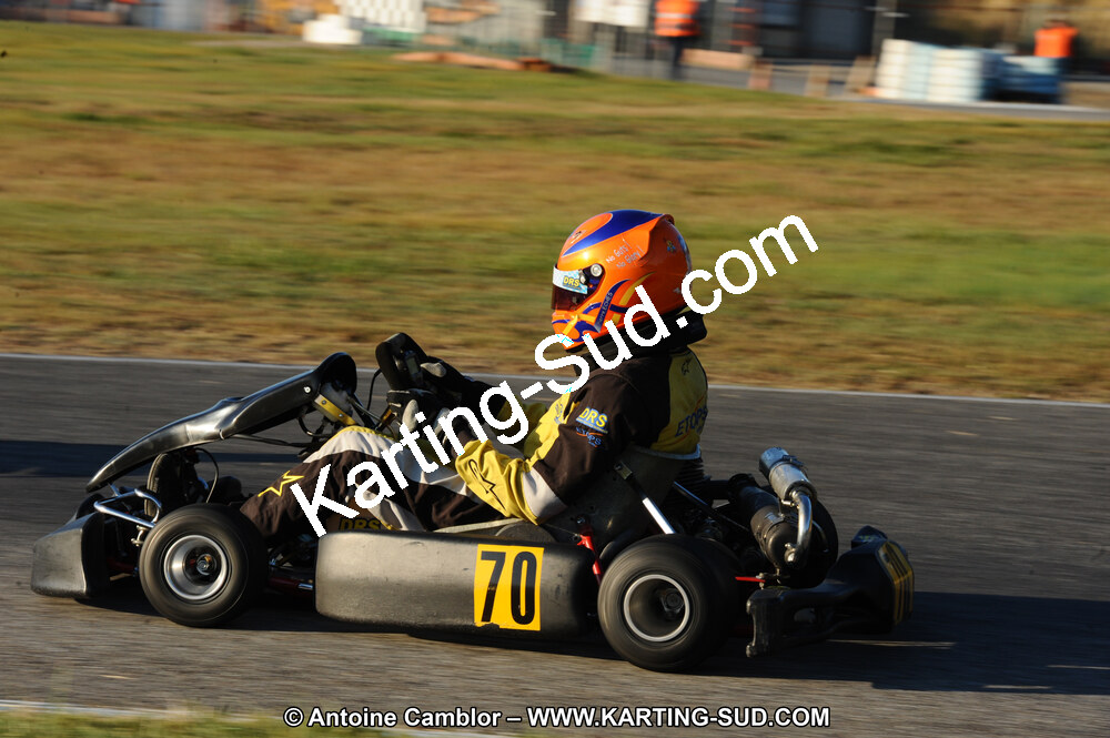 Pierre ECHE — 22 & 23/10/2011 : 2ème manche du Trophée Vincent Sanchez à Lavelanet (Photos Antoine Camblor) 2011 — karting