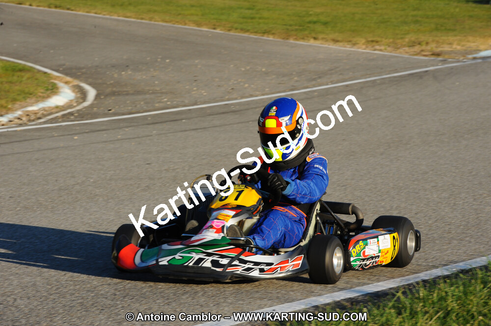 Emilie FARNIERE — 22 & 23/10/2011 : 2ème manche du Trophée Vincent Sanchez à Lavelanet (Photos Antoine Camblor) 2011 — karting