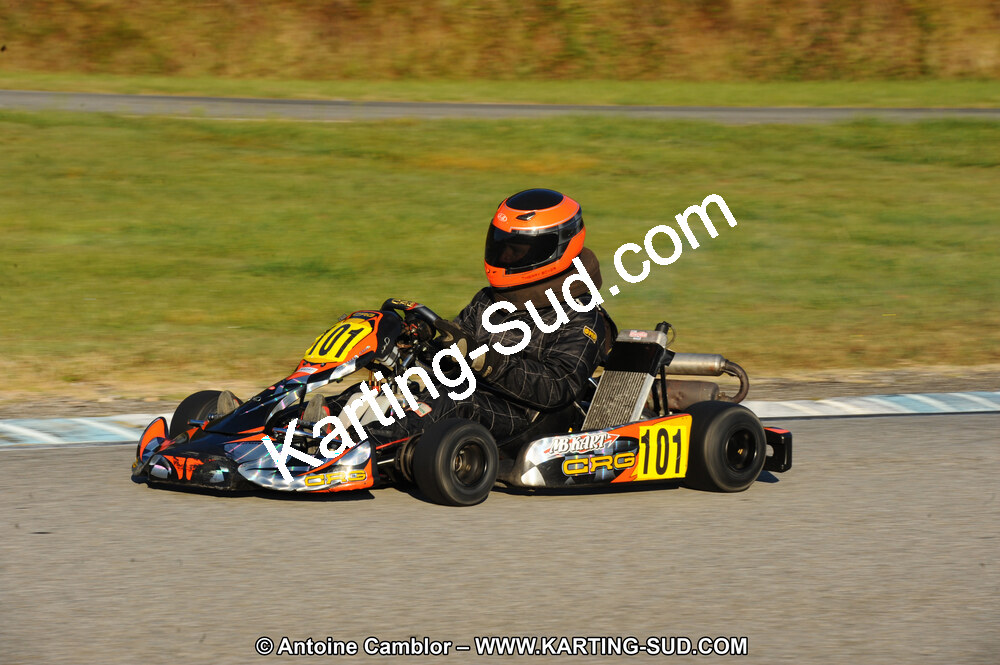 Thierry BOYER — 22 & 23/10/2011 : 2ème manche du Trophée Vincent Sanchez à Lavelanet (Photos Antoine Camblor) 2011 — karting