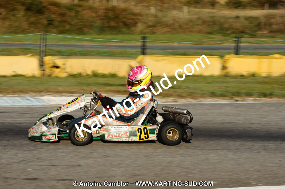 Michael NYCEK — 22 & 23/10/2011 : 2ème manche du Trophée Vincent Sanchez à Lavelanet (Photos Antoine Camblor) 2011 — karting