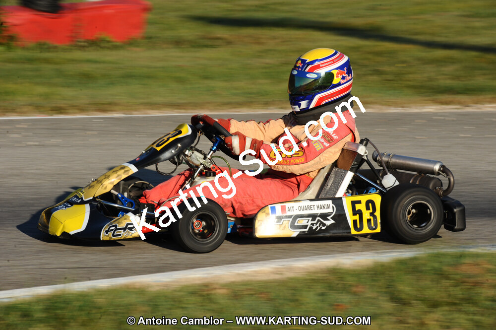 Hakim AIT OUARET — 22 & 23/10/2011 : 2ème manche du Trophée Vincent Sanchez à Lavelanet (Photos Antoine Camblor) 2011 — karting