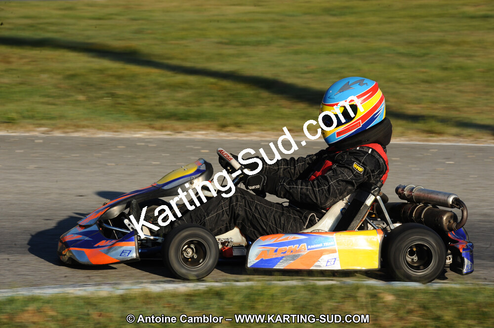 Didier FAURE — 22 & 23/10/2011 : 2ème manche du Trophée Vincent Sanchez à Lavelanet (Photos Antoine Camblor) 2011 — karting