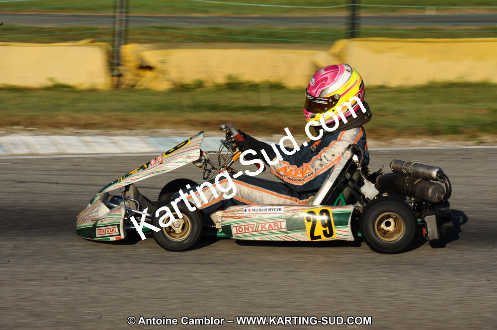 Michael NYCEK — 22 & 23/10/2011 : 2ème manche du Trophée Vincent Sanchez à Lavelanet (Photos Antoine Camblor) 2011 — karting