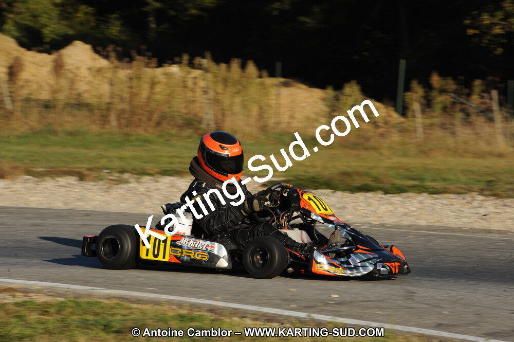 Thierry BOYER — 22 & 23/10/2011 : 2ème manche du Trophée Vincent Sanchez à Lavelanet (Photos Antoine Camblor) 2011 — karting