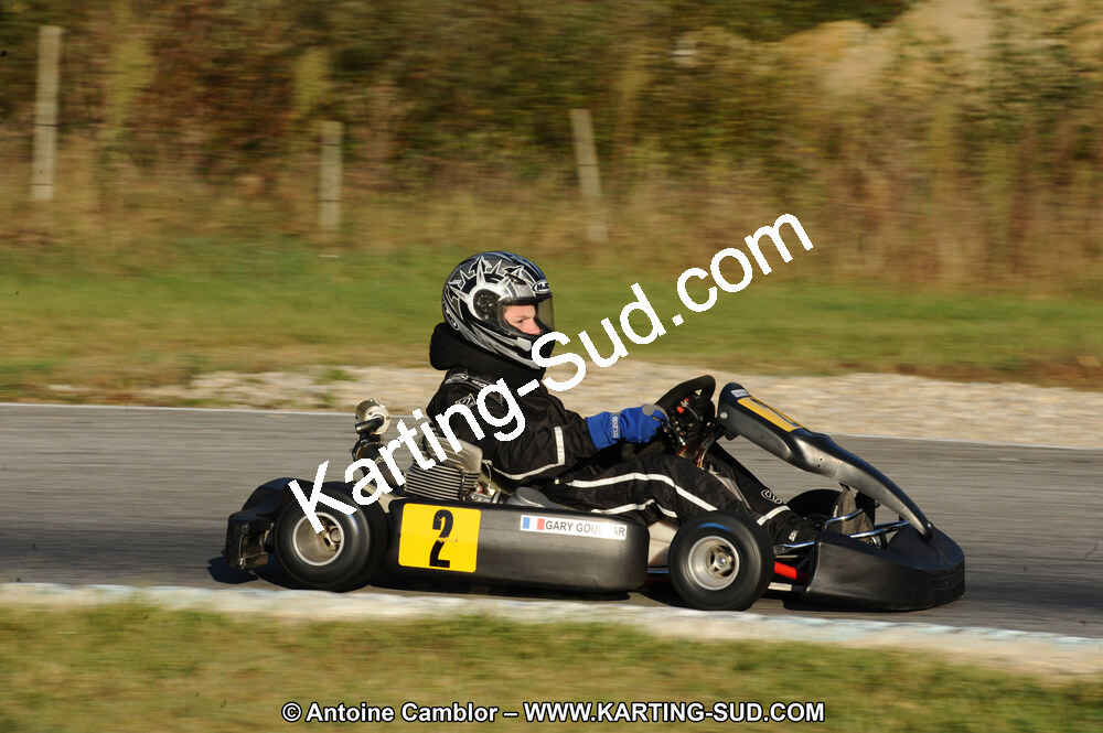Gary GOUEDAR — 22 & 23/10/2011 : 2ème manche du Trophée Vincent Sanchez à Lavelanet (Photos Antoine Camblor) 2011 — karting