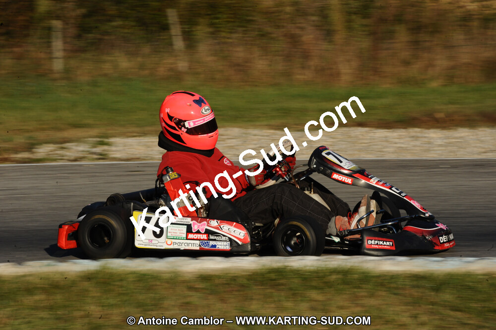 Yoann DARRODES — 22 & 23/10/2011 : 2ème manche du Trophée Vincent Sanchez à Lavelanet (Photos Antoine Camblor) 2011 — karting