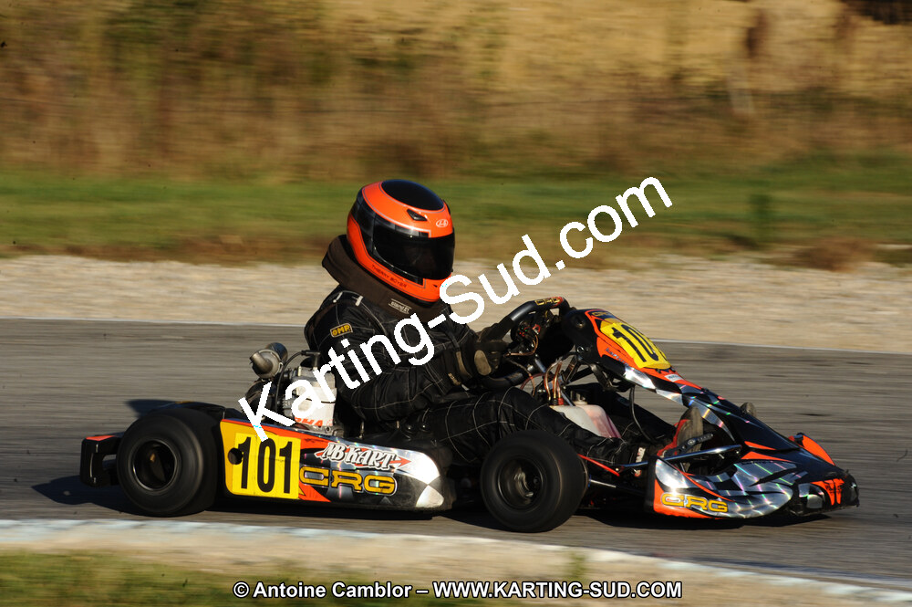 Thierry BOYER — 22 & 23/10/2011 : 2ème manche du Trophée Vincent Sanchez à Lavelanet (Photos Antoine Camblor) 2011 — karting