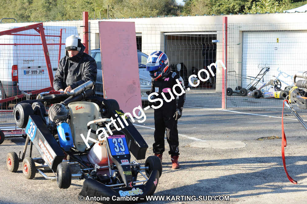 Vincent MARSEROU — 22 & 23/10/2011 : 2ème manche du Trophée Vincent Sanchez à Lavelanet (Photos Antoine Camblor) 2011 — karting
