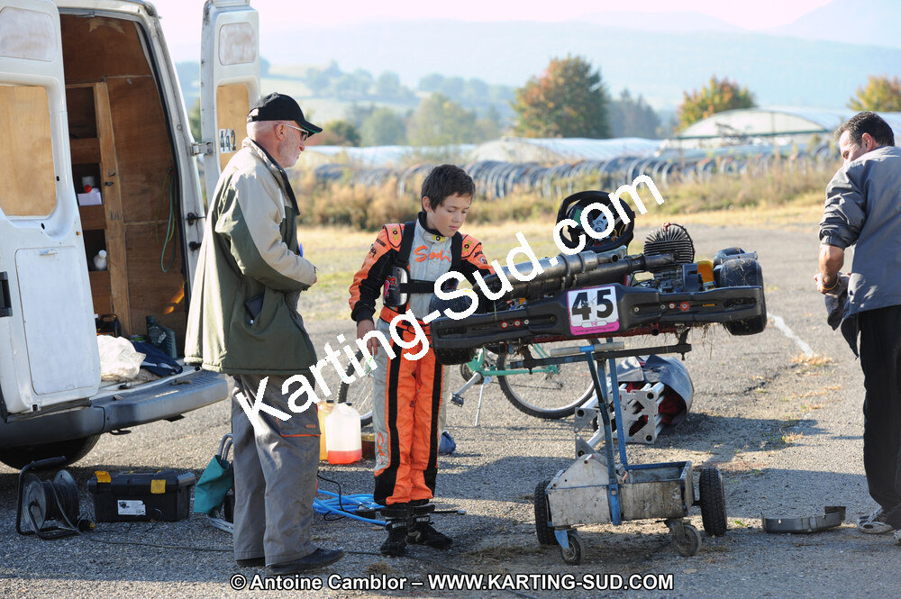 22 & 23/10/2011 : 2ème manche du Trophée Vincent Sanchez à Lavelanet (Photos Antoine Camblor) 2011 — karting