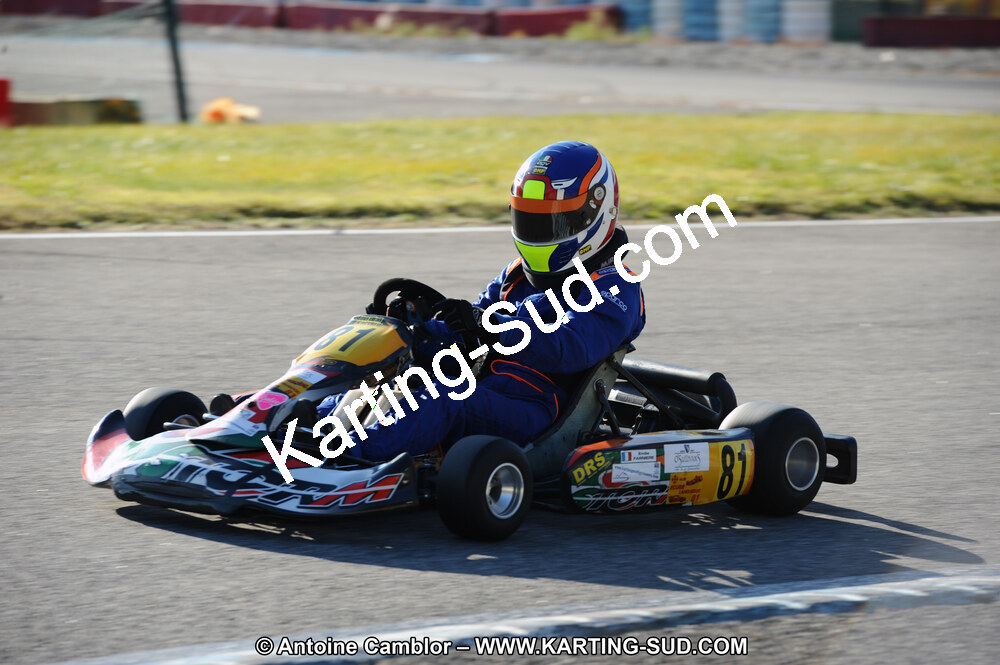 Emilie FARNIERE — 22 & 23/10/2011 : 2ème manche du Trophée Vincent Sanchez à Lavelanet (Photos Antoine Camblor) 2011 — karting