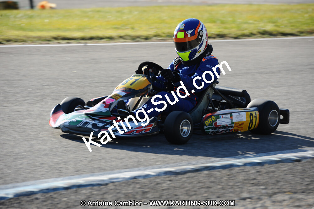 Emilie FARNIERE — 22 & 23/10/2011 : 2ème manche du Trophée Vincent Sanchez à Lavelanet (Photos Antoine Camblor) 2011 — karting