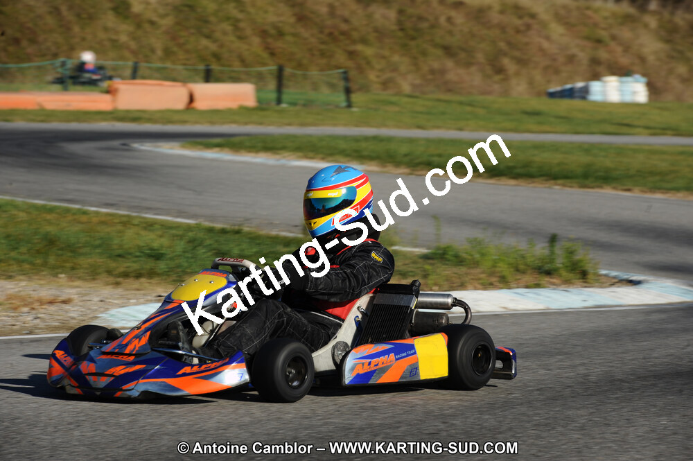 Didier FAURE — 22 & 23/10/2011 : 2ème manche du Trophée Vincent Sanchez à Lavelanet (Photos Antoine Camblor) 2011 — karting