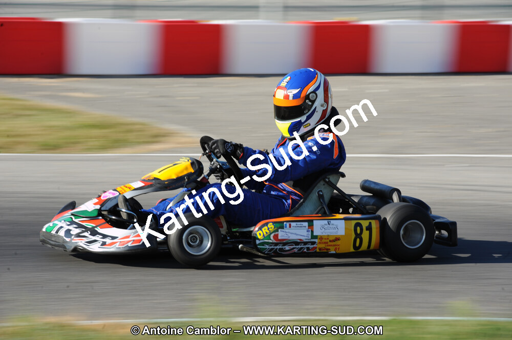 Emilie FARNIERE — 22 & 23/10/2011 : 2ème manche du Trophée Vincent Sanchez à Lavelanet (Photos Antoine Camblor) 2011 — karting