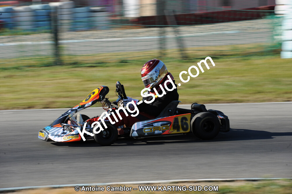 Maxime CHASSAGNE — 22 & 23/10/2011 : 2ème manche du Trophée Vincent Sanchez à Lavelanet (Photos Antoine Camblor) 2011 — karting