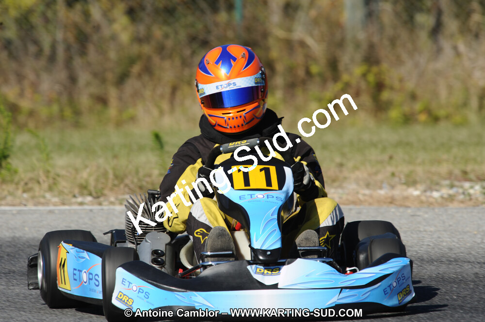 Pierre ECHE — 22 & 23/10/2011 : 2ème manche du Trophée Vincent Sanchez à Lavelanet (Photos Antoine Camblor) 2011 — karting