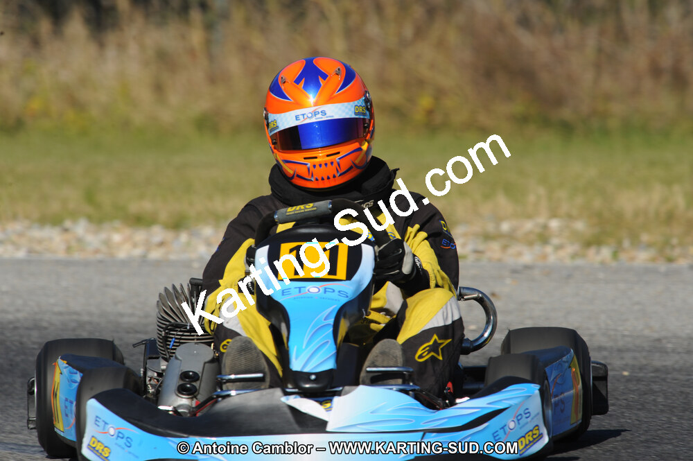 Pierre ECHE — 22 & 23/10/2011 : 2ème manche du Trophée Vincent Sanchez à Lavelanet (Photos Antoine Camblor) 2011 — karting