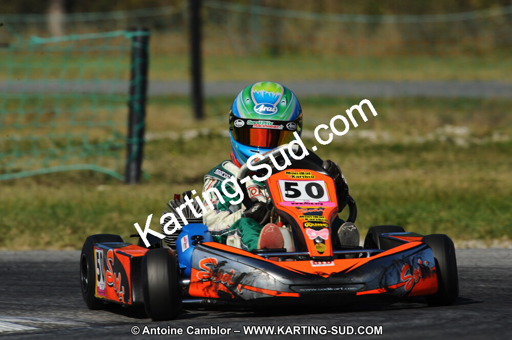 Tom LLEDO — 22 & 23/10/2011 : 2ème manche du Trophée Vincent Sanchez à Lavelanet (Photos Antoine Camblor) 2011 — karting