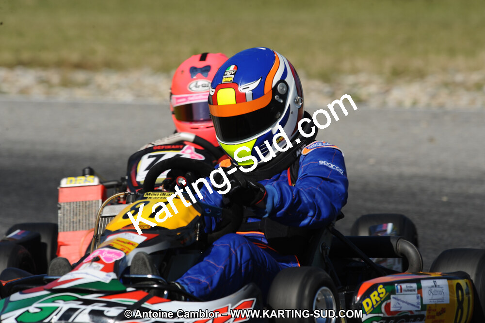 Emilie FARNIERE — 22 & 23/10/2011 : 2ème manche du Trophée Vincent Sanchez à Lavelanet (Photos Antoine Camblor) 2011 — karting