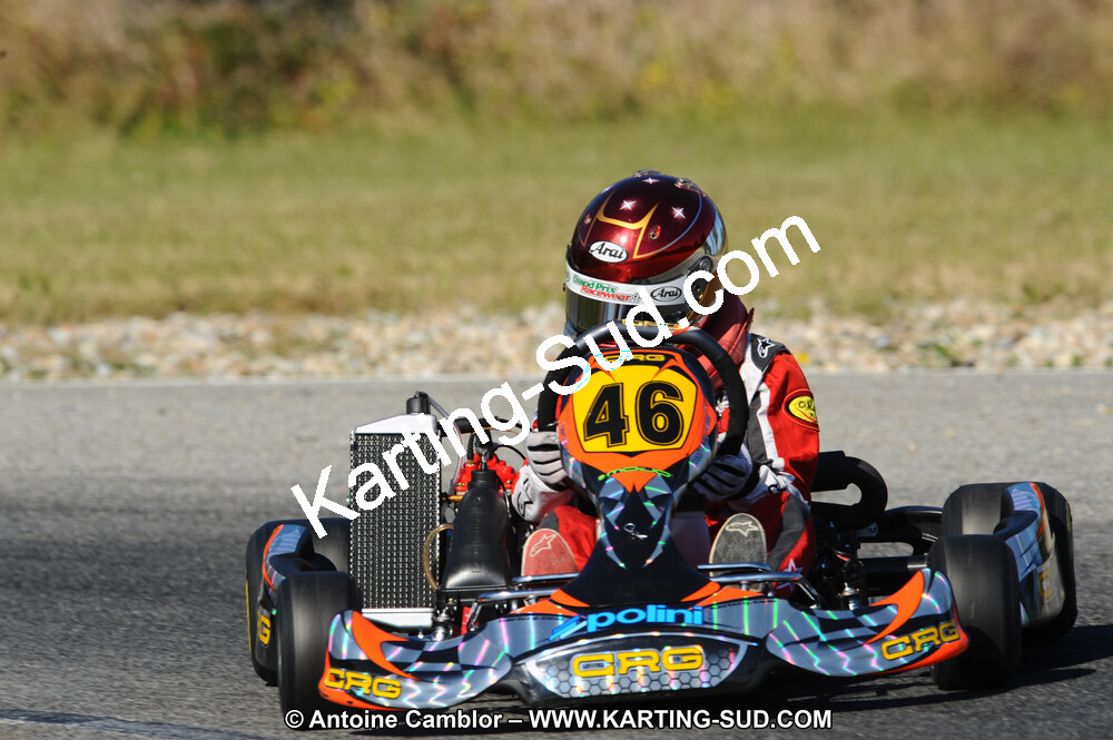 Maxime CHASSAGNE — 22 & 23/10/2011 : 2ème manche du Trophée Vincent Sanchez à Lavelanet (Photos Antoine Camblor) 2011 — karting