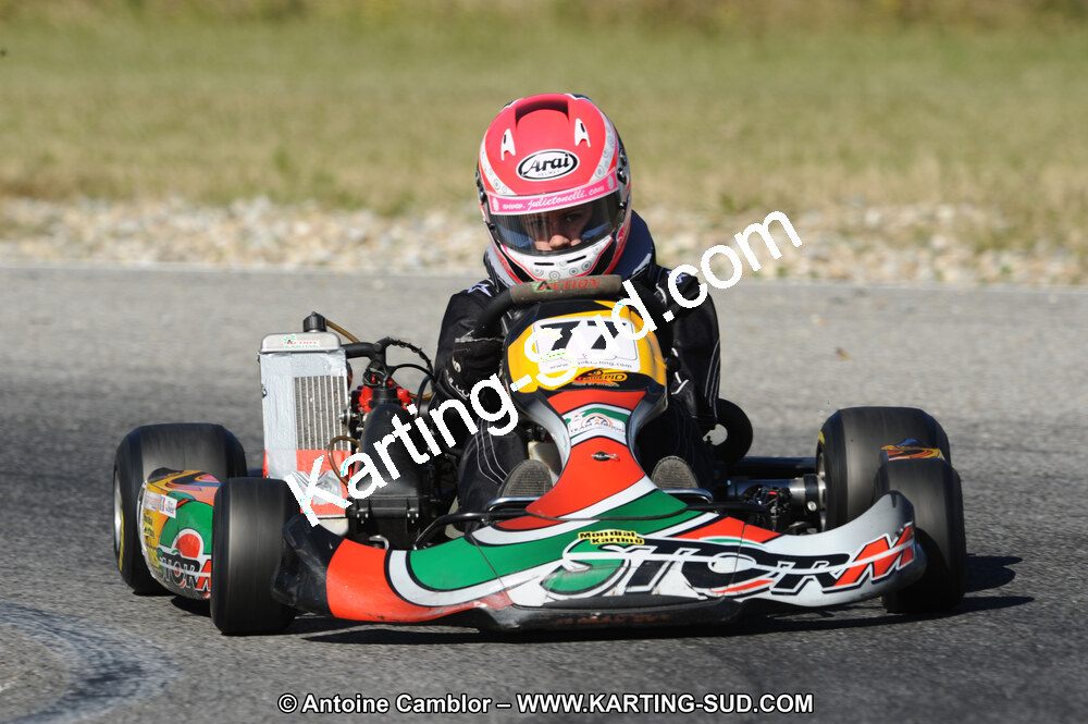 Olivia PAREDE — 22 & 23/10/2011 : 2ème manche du Trophée Vincent Sanchez à Lavelanet (Photos Antoine Camblor) 2011 — karting