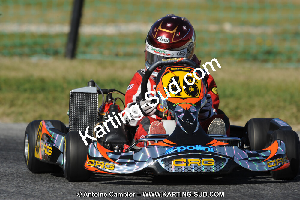 Maxime CHASSAGNE — 22 & 23/10/2011 : 2ème manche du Trophée Vincent Sanchez à Lavelanet (Photos Antoine Camblor) 2011 — karting
