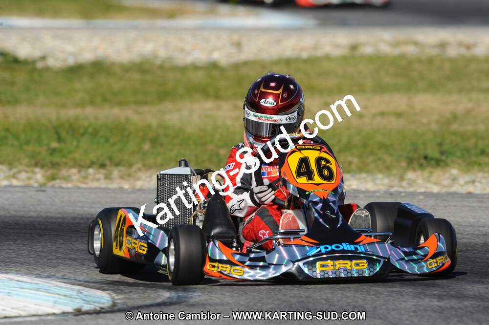 Maxime CHASSAGNE — 22 & 23/10/2011 : 2ème manche du Trophée Vincent Sanchez à Lavelanet (Photos Antoine Camblor) 2011 — karting