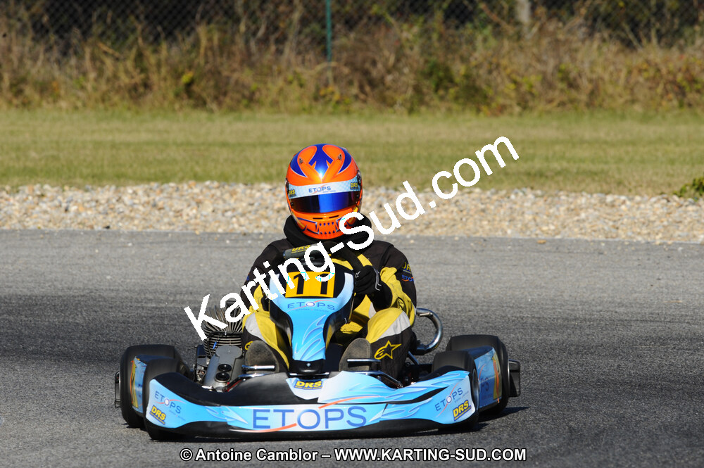Pierre ECHE — 22 & 23/10/2011 : 2ème manche du Trophée Vincent Sanchez à Lavelanet (Photos Antoine Camblor) 2011 — karting