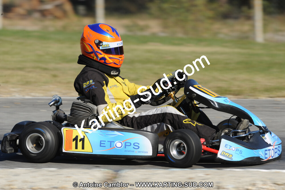 Pierre ECHE — 22 & 23/10/2011 : 2ème manche du Trophée Vincent Sanchez à Lavelanet (Photos Antoine Camblor) 2011 — karting